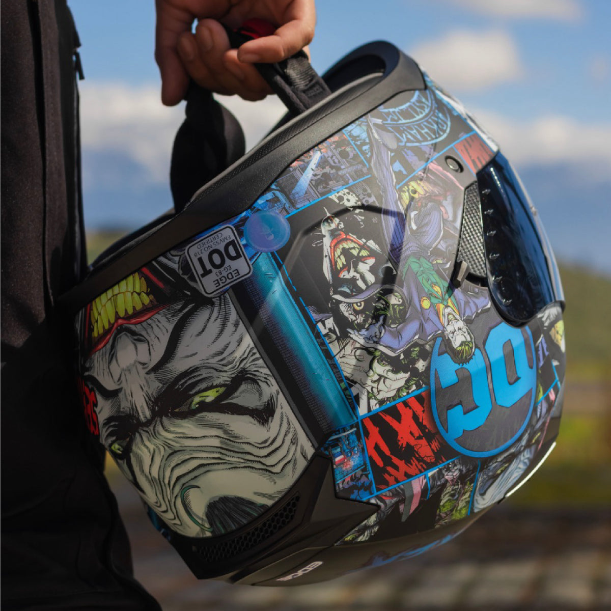 EDICION LIMITADA  CASCO JOKER