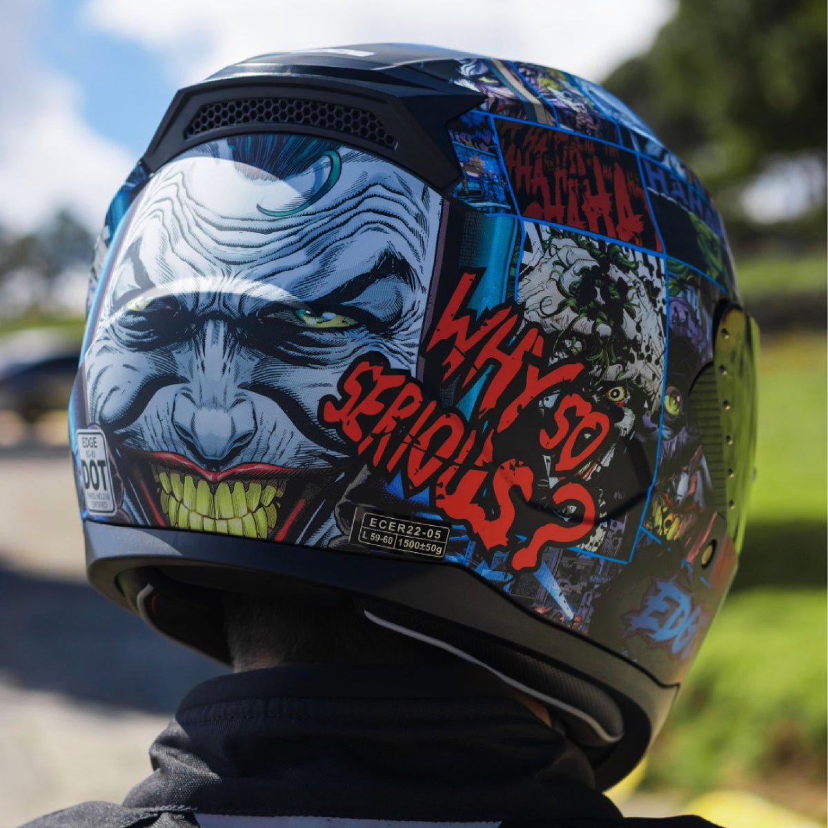 EDICION LIMITADA  CASCO JOKER